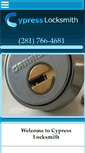 Mobile Screenshot of cypress--locksmith.com
